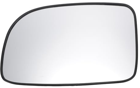 A ABSOPRO Verre Rétroviseur Latéral Gauche Pour Hyundai Santa Fe 07-12 1pc | Vrai verre, Blanc, Chauffante, Électrique, 2 Broches, 21,7 cm, Remplacement direct, Non-OEM