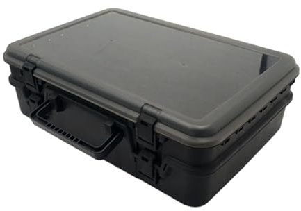 Angelausrüstungsbox, Angelhaken, Aufbewahrungsbox, transparent, verstellbare Trennwände, Terminals, Angelkoffer