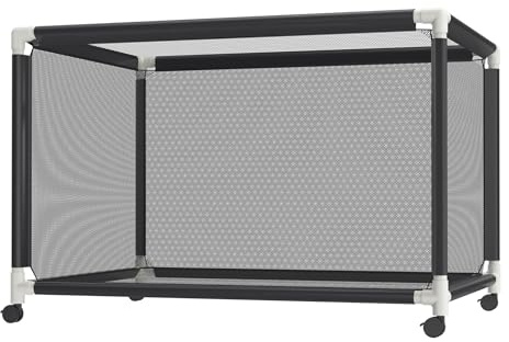 AufuN Aufbewahrungsbox für Pools Pool-Aufbewahrungsbehälter, 122x78x88cm | Schwimmer-Aufbewahrungs-Organizer für Nudeln, Spielzeug, Schwimmer, Netz-Organizer für Schwimmausrüstung