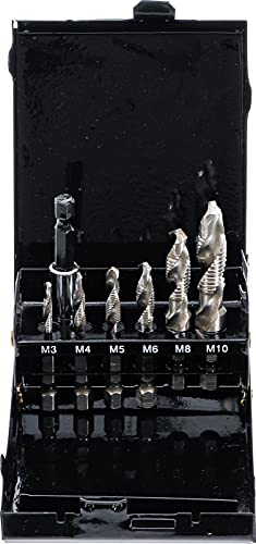 BGS 1926 | Bohrer-/ Gewindeschneider-Satz | HSS-G | 7-tlg.