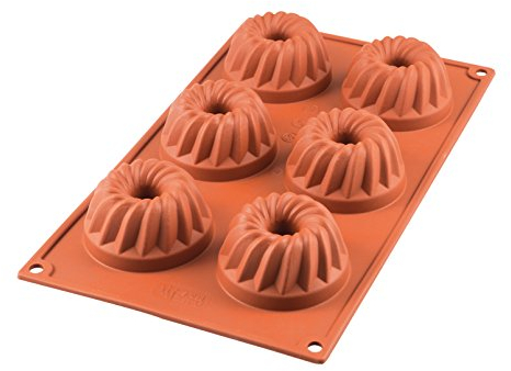 silikomart - SF058 GUGELHOPF - Molde de silicona Ø70 h 36 mm