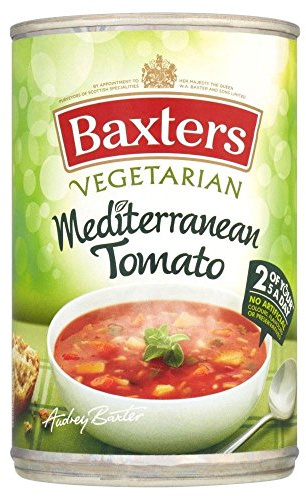 Baxters Végétarienne Tomato Soup Méditerranée (400g) - Paquet de 2