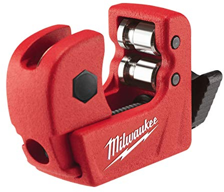 Milwaukee 48229250 Mini tagliatubi in rame, argento, 3 mm-15 mm