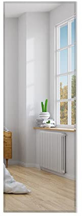 Multigot Full Length Wall Mirror, Rectangle Dressing Mirror, Frameless Large Body Mirrors for Bedroom Living Room Entryway Hallway