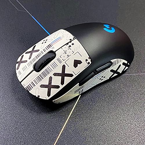2Duck Skins de la Souris Skins Skins Since Sincer Sweat Autocollant Patients Skates pour Logitech G Pro Wireless G Pro x Souris de Jeu de Jeux de Couleurs Multiples