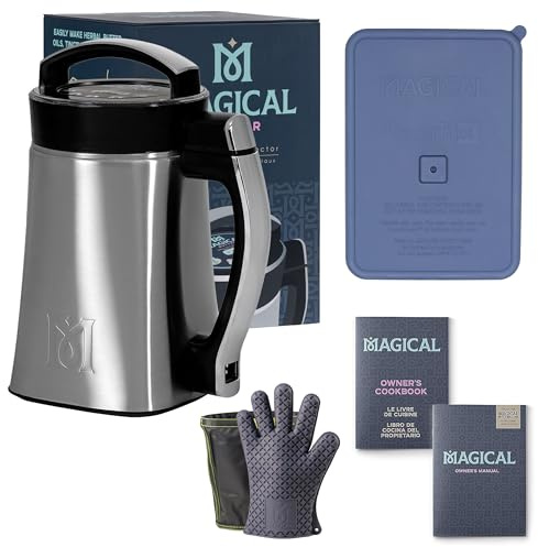 Magical Butter Machine MB2E Machine Butter Dishes Maker Herb Infuser Gummy Maker Machine with Cookbook Included (Mb2e and Decabox, Medium)