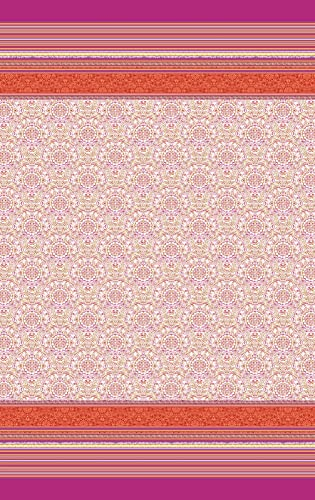 Bassetti Tagesdecke, Baumwolle, ROT, 220x255