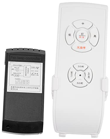 OATIPHO Remote Control Timing Switch for Ceiling Fan Fan Remote Control Kit Light Replacement