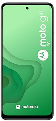 Motorola MOTO G54 5G 8 GB RAM 256GB VERT MENTHE, Smartphone déverrouillé, écran 6,5'', batterie 5000 mAh, chargeur, câble USB et coque de protection, Version FR