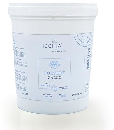 Sali di Ischia Professional - Polvere Calco (900 g) - Trattamento Corpo - Miscela di Argille e Minerali - Pulizia delle tossine - rigenerazione dei tessuti della pelle.