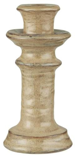 IB Laursen Kerzenhalter Milan Hellbraun 19 cm Kerzenständer für 1 Stabkerze