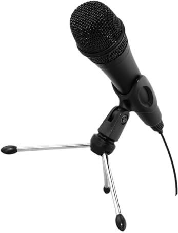 Hoement Microphone À Condensateur Pour Jeux Vidéo Large D'application Capture Vocale Précise Sans Décalage