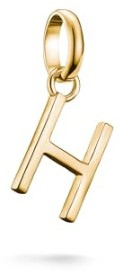 THOMAS SABO Charm Club Connect Charm-Anhänger Buchstabe Recyceltes 925 Silber