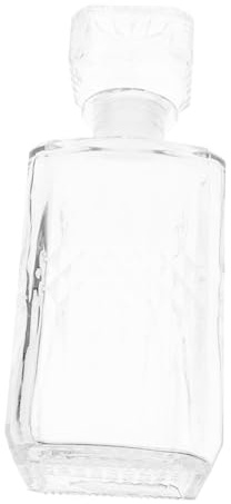 MUELODSIC Caraffa Per Vino in Vetro Trasparente Da Decanter Per Vino Rosso Design Forma Di Diamante Per Degustazione Contenitore Per Liquori e Bevande