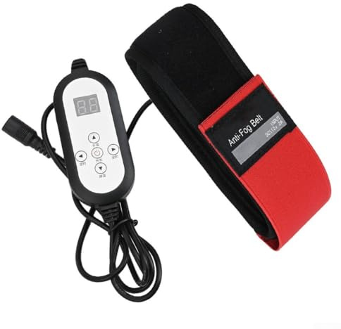 babominimer Fascia riscaldante per lenti attive, per telescopi astronomici e obiettivi della fotocamera, fascia anti-condensa con riscaldamento a rugiada da 12 V con temperatura intelligente (430 x 50