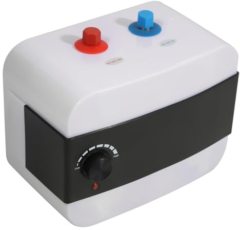 Chauffe-eau sous évier de 6 l avec tuyau, valve, chauffe-eau IPX4 1500 W pour installation dans les petits salons, appartements et salles de bains avec un espace limité
