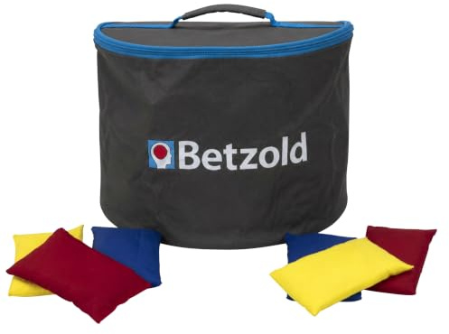 Betzold Bohnensäckchen-Set, Tasche mit 30 Wurfsäckchen | Konzentrationskissen