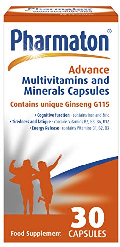 Pharmaton Advance Multivitamin and Mineral Capsules, 30 Capsules