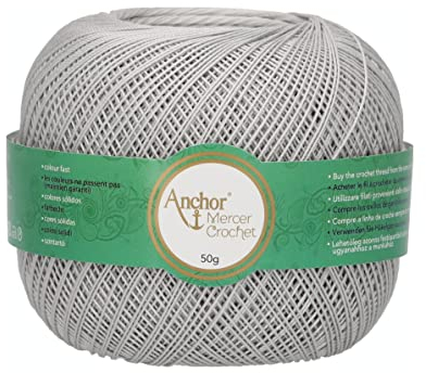 Anchor 4710040-00234 Häkelgarne, 100% Baumwolle, 234, Stärke 40, 53 Gramm