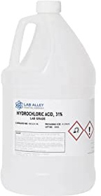 Hydrochloric Acid 31% Lab Grade-4 Liter