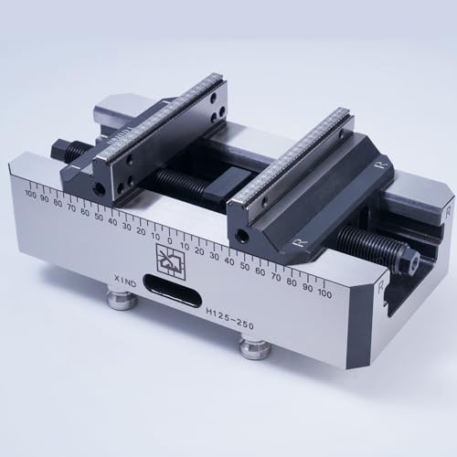 XinDianPAF Étau à centrage automatique CNC de 9,8 pouces (H125-230), étau de fraisage de précision, étau universel à trois quatre-cinq axes.