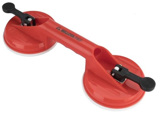 Bellota SUCP70SP - Ventosa doble con cuerpo de plástico técnico - 70 Kg