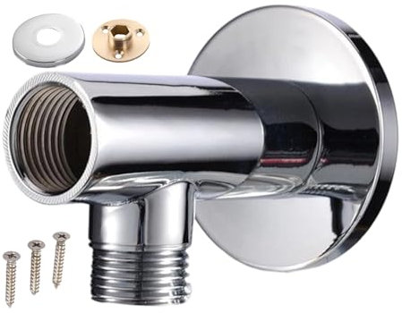 Adattatore Elbow - Schema di uscita d'acqua in acciaio inossidabile | Adattatore per la doccia, adattatore impermeabile, connessione di risparmio del posto per la ristrutturazione del bagno della casa