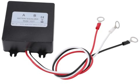 Tomotato Equalizzatore di Batteria 24V Professionale, Regolatore di Tensione Intelligente Sicurezza Bilanciatore Carica Scaricamento per Sistemi 24V 36V 48V Seria Parallelo
