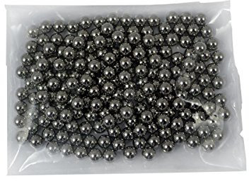 Sector 71 Hochwertige Carbon Stahlkugeln 6mm Verschiedene Mengen (100 Stück) EINWEG