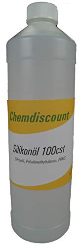 1000ml (1Liter) reines Silikonöl 100cst Siliconöl Pouring Laufbandöl Latexpflege