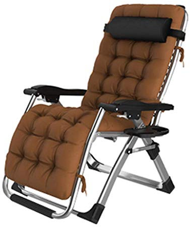 Balkon Büro Relaxsessel extra breit Liege Gartenstuhl Outdoor Garten Camping Relax Comfort | Klappbare Sonnenliege, verstellbare Sonnenliegen, Liege für den Balkon des Wohnzimmers im Garten