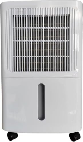 Dehumidifier, 12L/Day Dehumidifiers for Home with timer, filter screen and child safety lock, Intelligent/Drying/Continuous Mode, Energy saving, silent, targeting fungi and humidity