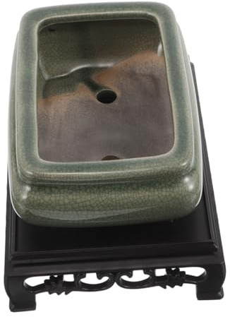 Cabilock Maceta de Cerámica China Rectangular Poco Profunda Vintage