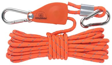 Generico Réfléchissant Guy Rope - Cordon avec régulateurs de corde | Câble de camping extérieur épais | Ligne de stationnement réglable pour rideaux, auvents, emballages extérieurs | haute visibilité