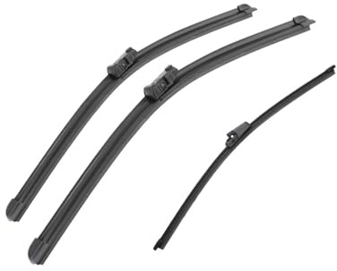 Wischerblatt Set Für VW Für Tiguan MK1 2007-2017 3 STÜCKE 24 + 21 + 13 Vorne Hinten Wischerblätter Windschutzscheibe Fenster Cutter Ersatzwischblätter