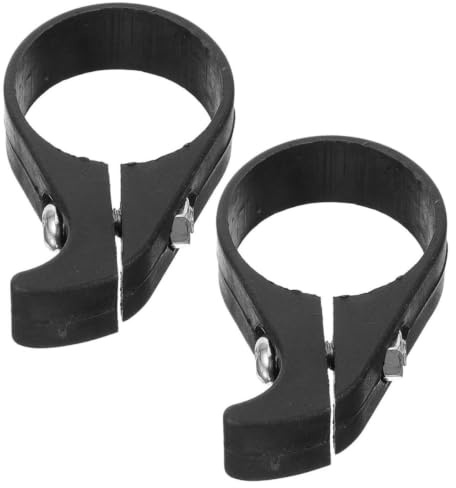 BETOOKY Folding Bike Chain Guard with Chain Drop Catcher 2pcs and Black Plastic for Foldable Design Mountain Bikes