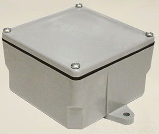 Cantex 5133714 PVC Surface Mounted Junction Box 12 in x 12 in x 4 in,