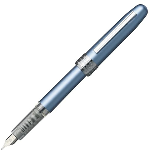 Platinum Plaisir Fountain Pen Pgb-1000 Frosty Blue Medium
