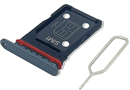 Eonpam Tiroir Carte SIM pour (Oppo Find X3/X3 Pro) Support Qualité d'origine Remplacement Plateau Memory SD Slot carte SIM avec aiguille SIM(Noir)