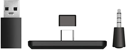 Adaptador Bluetooth - Adaptador Dongle Bluetooth 4.0, Adaptador de Auriculares inalámbricos USB, para Juegos de PS5/PS4/PC