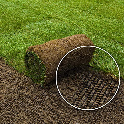 KARAT Maulwurfgitter Meterware - 500 g/m² - Maschenbreite 7x7mm - Wühlmausgitter - Maulwurfschutz - Maulwurfsperre (200 x 2500 cm)