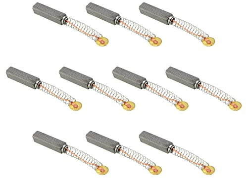 QUARKZMAN 20mm x 5mm x 5mm Reemplazo Carbón Escobilla 15uds Motor Carbón Escobilla para Potencia Herramienta, Eléctrica Herramientas