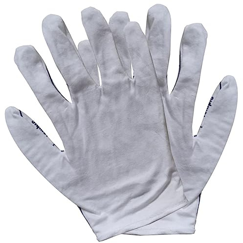 Gatuida Massage Handschuh mit Akupressurpunkt Design Baumwollstoff Elastische Handschuhe für Entspannende Massage und Wellness zu Hause
