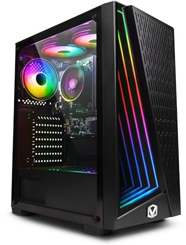 VIBOX VI-135 PC Gamer • AMD Ryzen 3 3200G 4,0 GHz • Radeon Vega 8 • 8 Go RAM • 480 Go SSD • Linux OS • WiFi