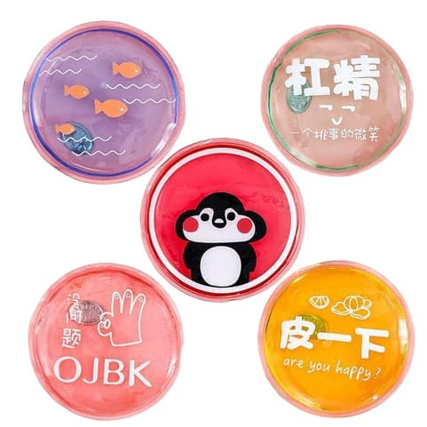 Reusable Hand Warmer, Reusable Gel Click Heat Pads, Long-Lasting Hand Click Gel Warmer. Round Winter Pocket Warmer, Instant Hot Pad for Bag, Backpack, and Pocket and Outdoor Activities