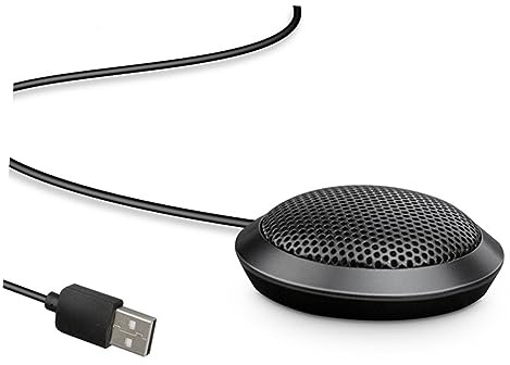 Lurrose Microfono Dinamico Usb Da Tavolo Pickup Vocale Microfono Per Giochi Riduzione Rumore Design Compatto
