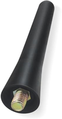 Antenne Voiture Antenne Radio Universelle de 6,6 cm (2,6 Pouces) pour Voiture, Mini-récepteur FM/AM, Fixation sur Toit, vis incluses, Outil de Montage Antenne Automobile