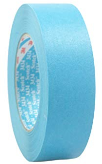 Scotch 07898 Water Resistant Automotive Masking Tape, Blue, 38 mm x 50 m