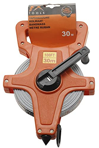 30m Rollmaßband Rollenmaßband Maßband Bandmaß Rollbandmaß Messband Rollmeter