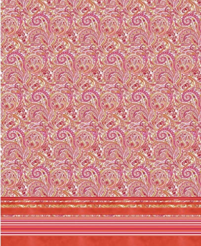 Bassetti NOTO Tagesdecke, Baumwolle, ROT, 240x255